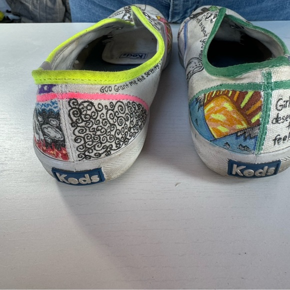 Doodle canvas sneaker - Picture 5 of 6